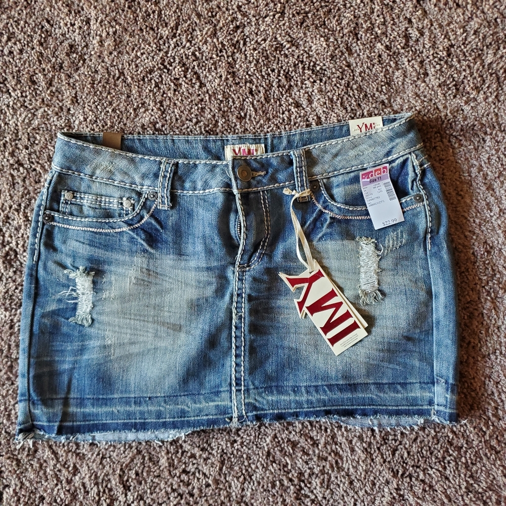 YMI Denim Mini skirt